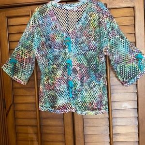 Kaktus Multicolor Cardigan Size XL